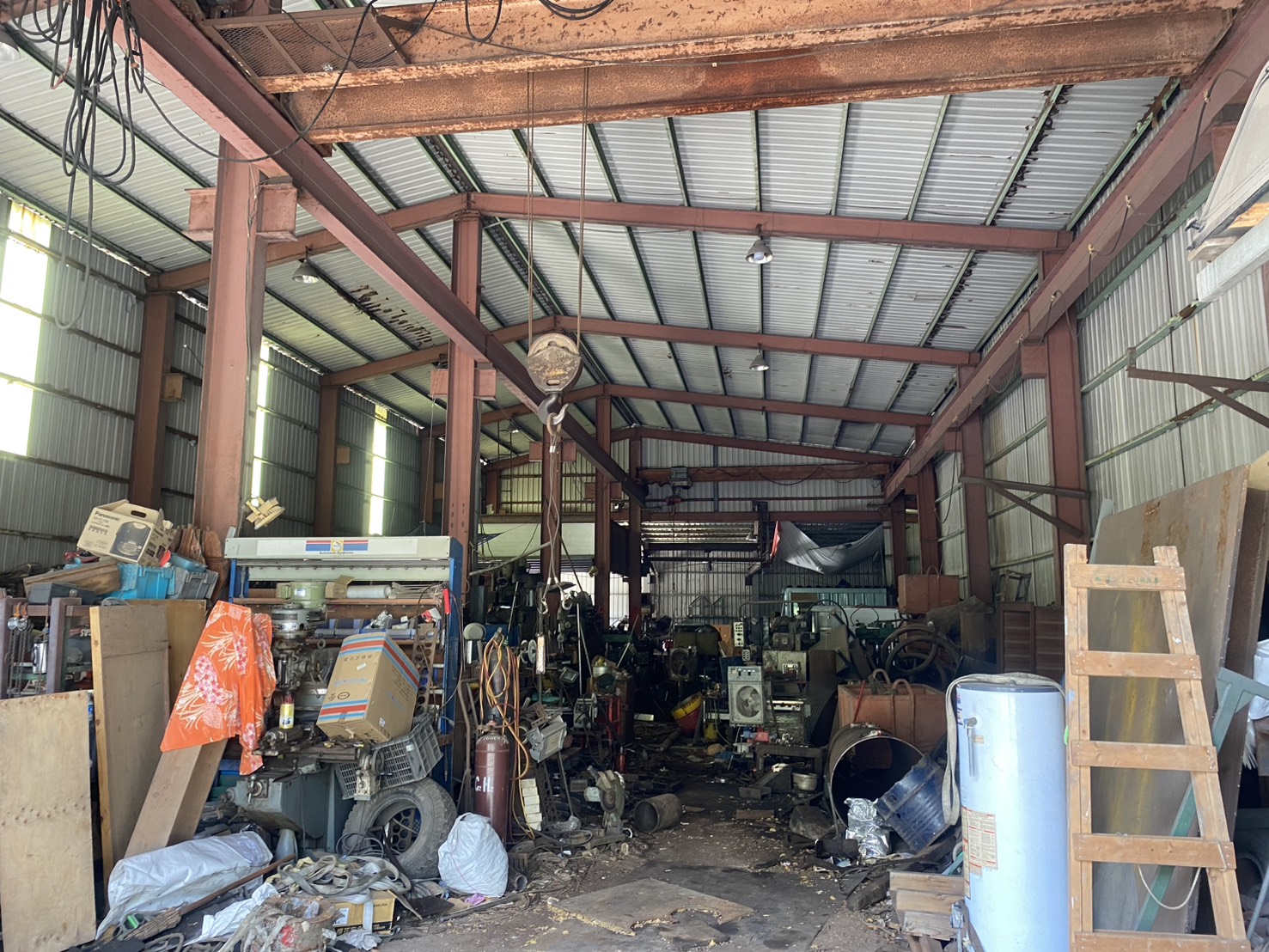 南桃園交流道挑高鋼構廠店現場照片 2